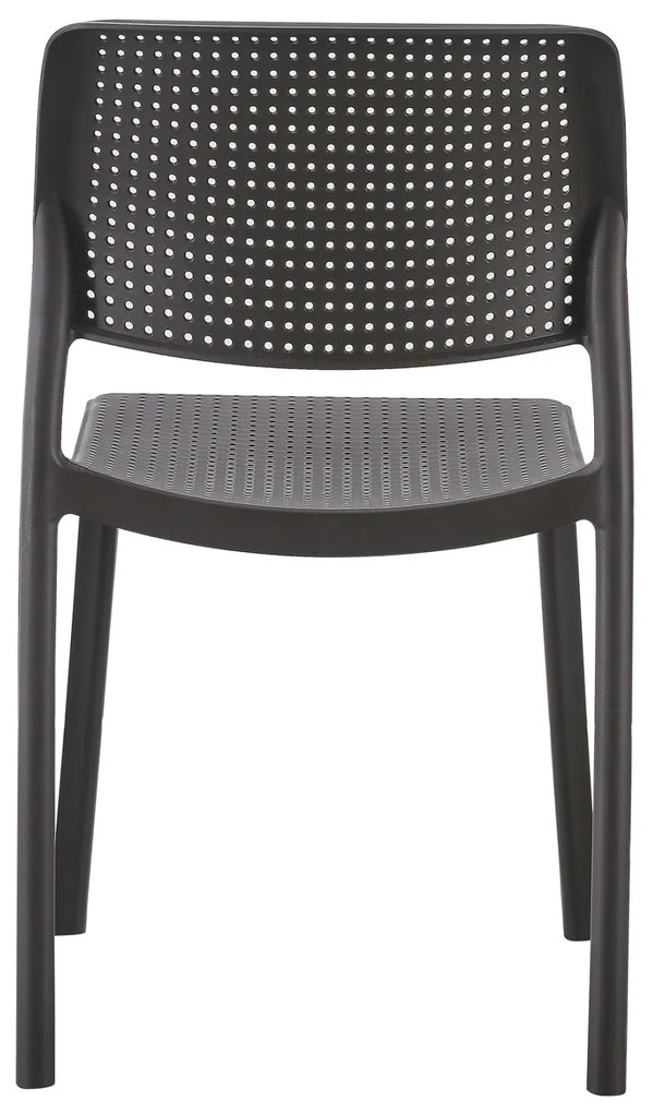 Καρέκλα COMFEE C6101.09 Πολυπροπυλενίου Καφέ 41x57x82Υ εκ. 41x57x82 εκ.