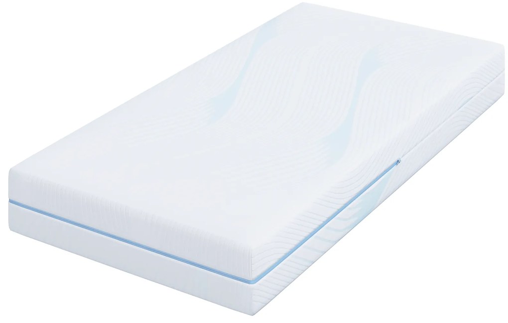 vidaXL Στρώματα Λευκό 80 x 160 cm 100% ύφασμα πολυεστέρα με τζακάρ