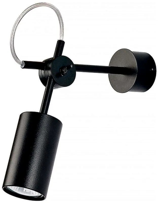 Φωτιστικό Τοίχου Eye I 6842 Black Nowodvorski Metal