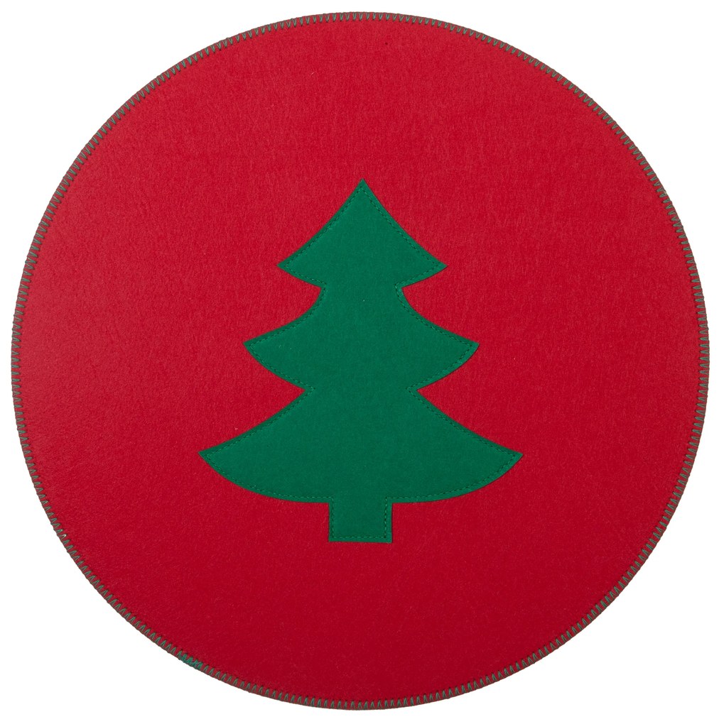 Χριστουγεννιατικο Σουπλα Felt Tree 2 Tmx Nef-Nef Homeware