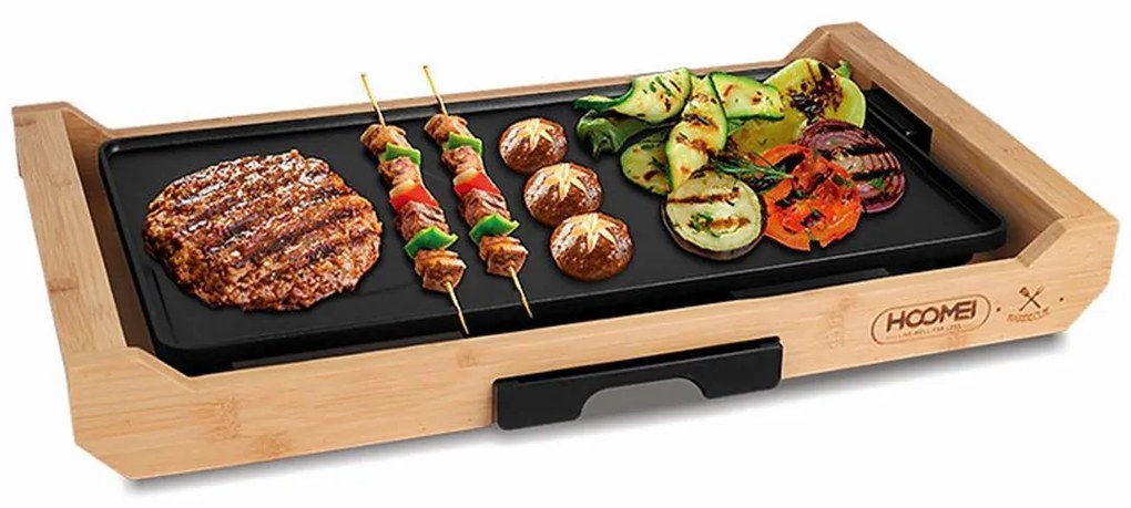 Hoomei HM-5980 Teppanyaki Grill 2200W με Ρυθμιζόμενο Θερμοστάτη