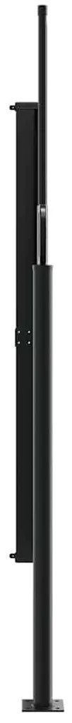 vidaXL Σκίαστρο Πλαϊνό Συρόμενο Ανθρακί 160 x 500 εκ.