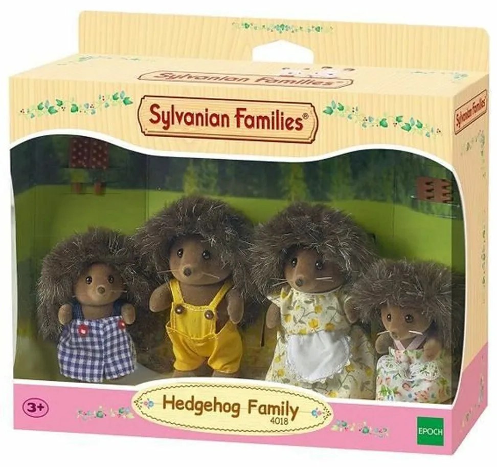 Σετ Κούκλες   Sylvanian Families 4018 Family Herisson 4 Τεμάχια