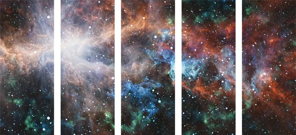 Εικόνα 5 μερών ατελείωτος γαλαξίας