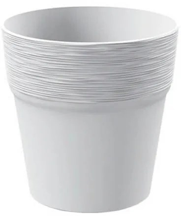 Γλάστρα (Φ14.5x14.8) Marhome Furu Λευκό 09-DFA145-443U