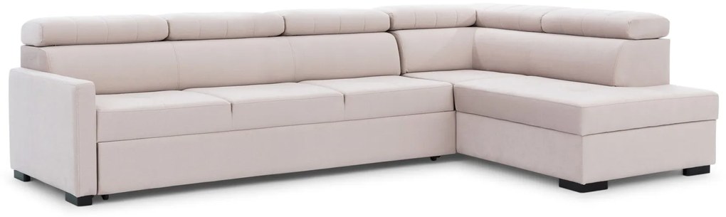 Καναπές/Κρεβάτι Tare Maxi/Μπεζ/ Δεξιά γωνία/ 316x104x202 BOG9075