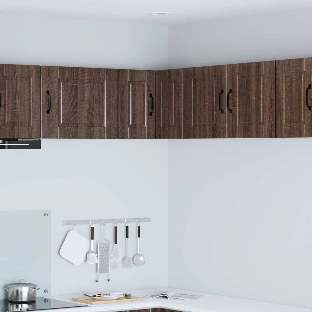 vidaXL Ντουλάπα Κουζίνας Καφέ δρυς 57 x 57 x 40 εκ. Επεξεργασμένο ξύλο