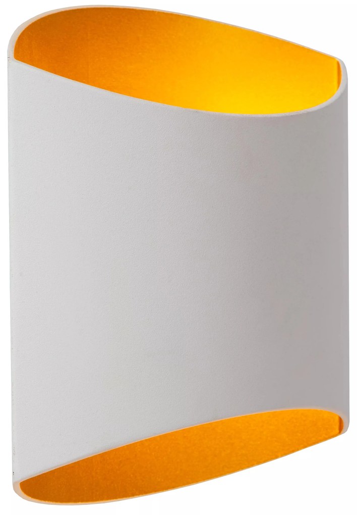 Φωτιστικό Επίτοιχο Lucide 09240-01-31 DILETTA Λευκό (White)|Χρυσό Χρώμα (Gold Coloured)