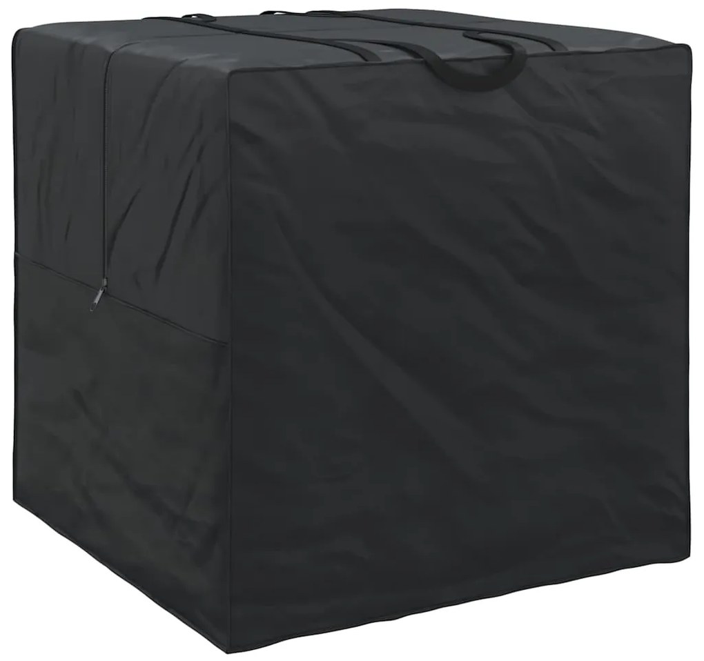 vidaXL Τσάντα Αποθήκευσης Υπαίθρου Μαύρο 80 x 80 x 60 εκ. Ύφασμα 210D