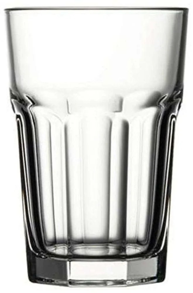 Ποτήρι Νερού V-Block Casablanca SPV52703K6 Φ7,8x12cm 290ml Clear Espiel Glass