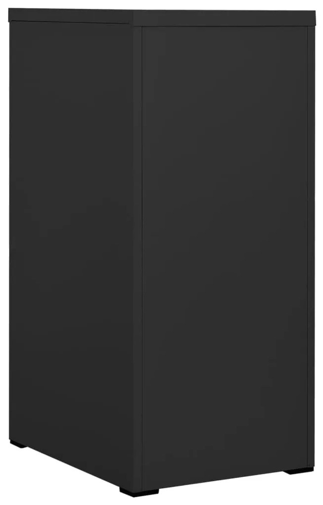 vidaXL Αρχειοθήκη Ανθρακί 46 x 62 x 102,5 εκ. από Ατσάλι