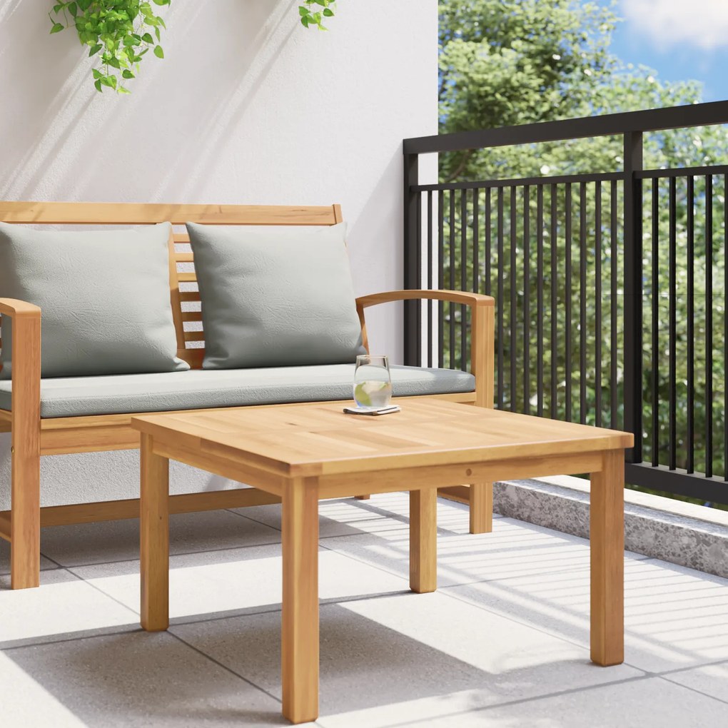 vidaXL Τραπεζάκι σαλονιού Καφέ 60 x 60 x 36 cm Μασίφ ξύλο teak