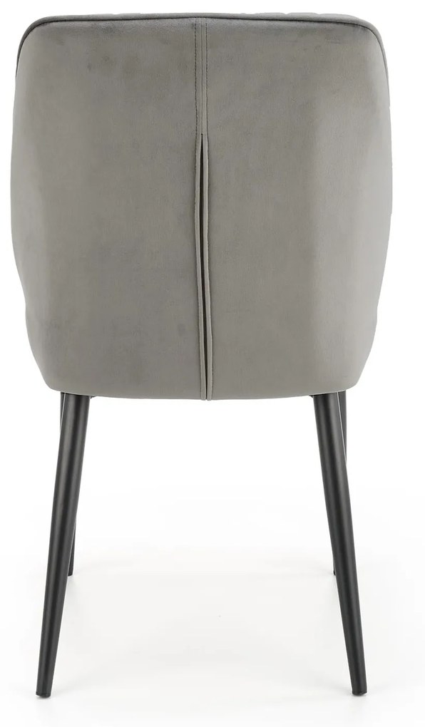 K432 chair color: grey DIOMMI V-CH-K/432-KR-POPIELATY