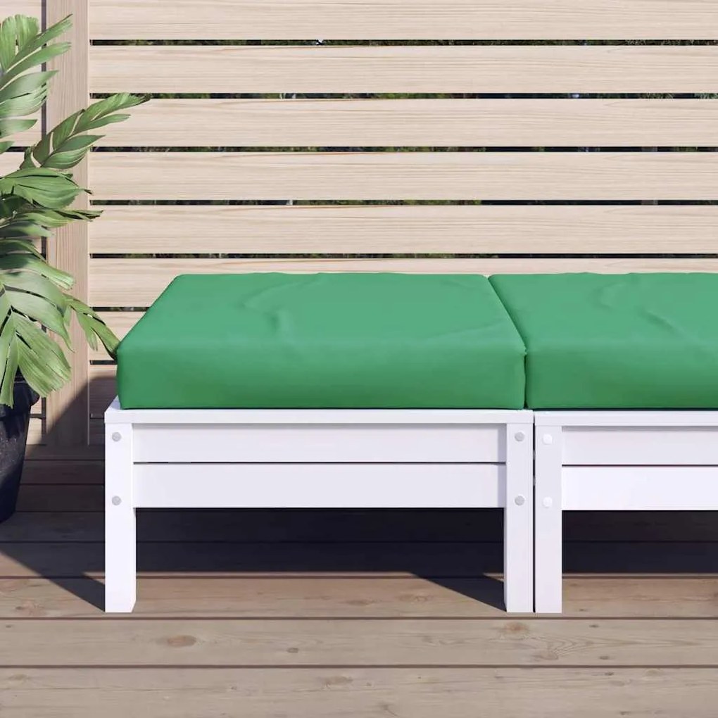vidaXL Μαξιλάρι Παλέτας Πράσινο 60x60x9,5 εκ. Ύφασμα Oxford