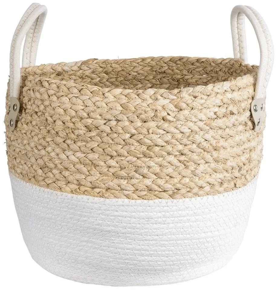 Κασπώ Nevada 20577 Φ33x28cm Beige-White GloboStar Rope