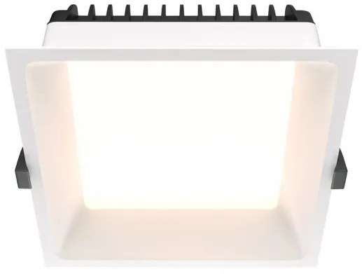 Χωνευτό Σποτ Οροφής Okno LED 18W 4000K Λευκό DL054-18W4K-W MAYTONI DL054-18W4K-W Λευκό