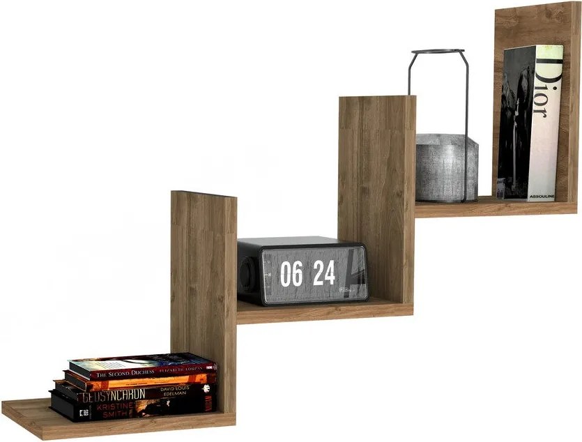 Wall Shelf Mist - Walnut Walnut