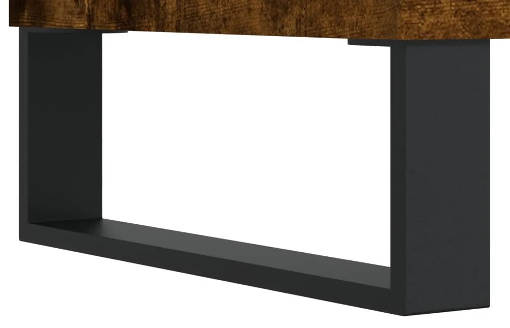 vidaXL Ραφιέρα Καπνιστή Δρυς 57 x 35 x 90 από Επεξεργασμένο Ξύλο