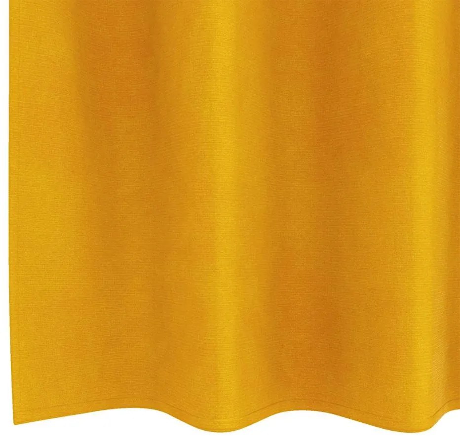 vidaXL Κουρτίνες 2 pcs Χαμομηλί κίτρινο 140 x 175 cm Βελούδο