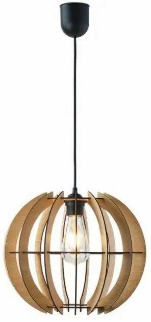 Κρεμαστό Φωτιστικό Οροφής Ξύλινο Ε27 Φ32 880/32 Arkolight-880-2/32-Μπεζ 880-2/32