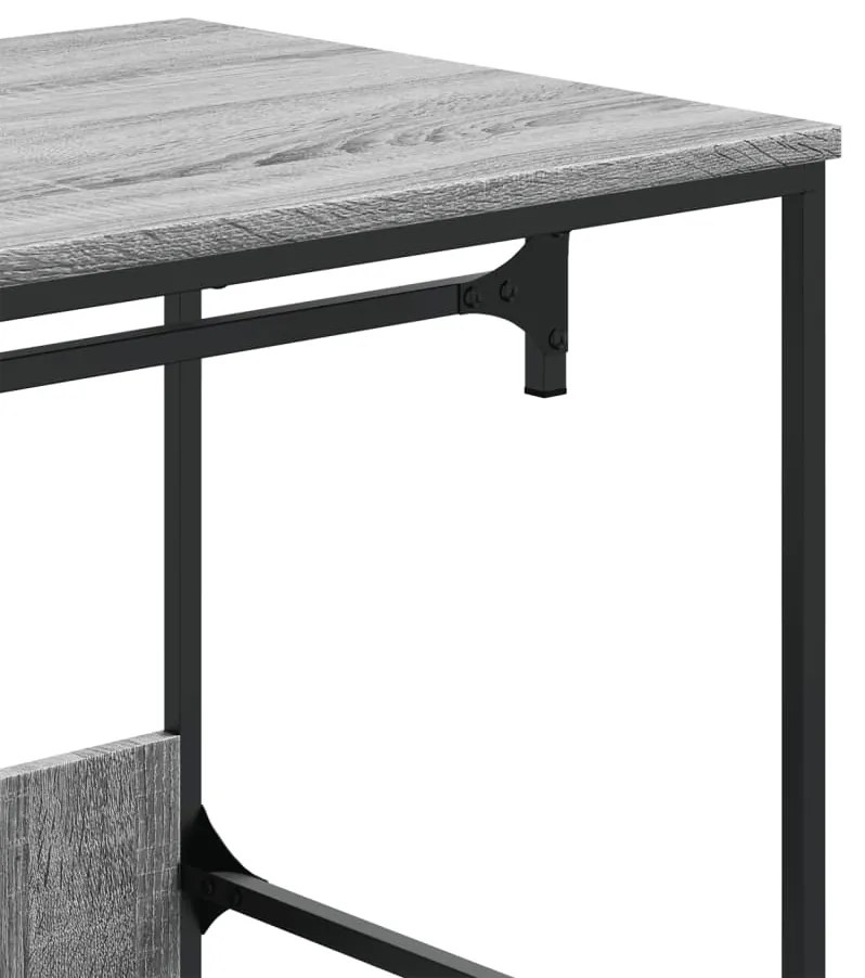 vidaXL Ντουλάπα Γκρι Sonoma 90x50x180 εκ. από Επεξεργασμένο Ξύλο
