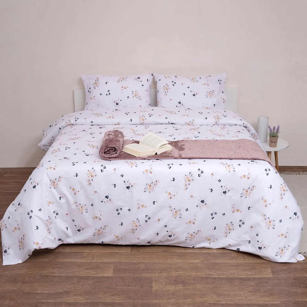 Σεντόνια King Size (Σετ) Viopros Fresh Φλοράλ