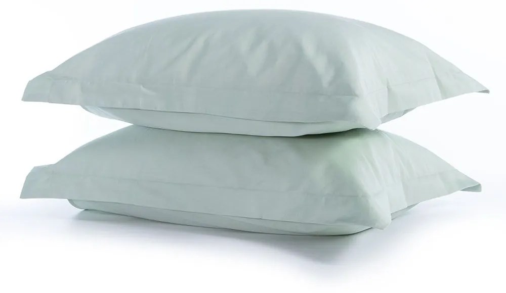 Μαξιλαροθήκες Elements 24 (Σετ 2τμχ) Mint Nef-Nef Homeware 52 X 72 100% Cotton Satin