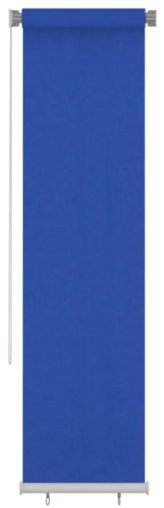 Στόρι Σκίασης Ρόλερ Εξωτερικού Χώρου Μπλε 60 x 230 εκ. HDPE