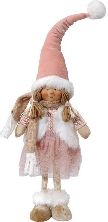 Χριστουγεννιάτικο Διακοσμητικό Κοριτσάκι 52cm 50190239