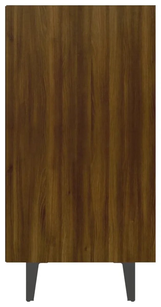 vidaXL Ραφιέρα Καφέ Δρυς 103,5 x 35 x 70 εκ. από Επεξεργ. Ξύλο