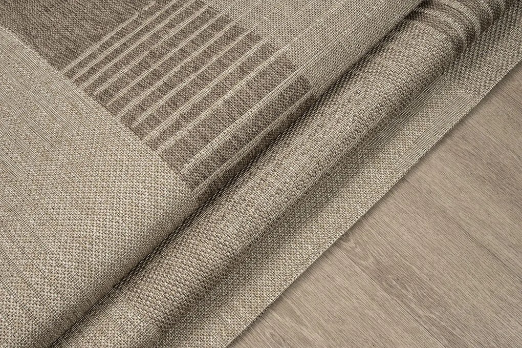 ΧΑΛΙ ETHNIK  20706C BROWN/CARAMEL BEIGE - 200X285  NewPlan