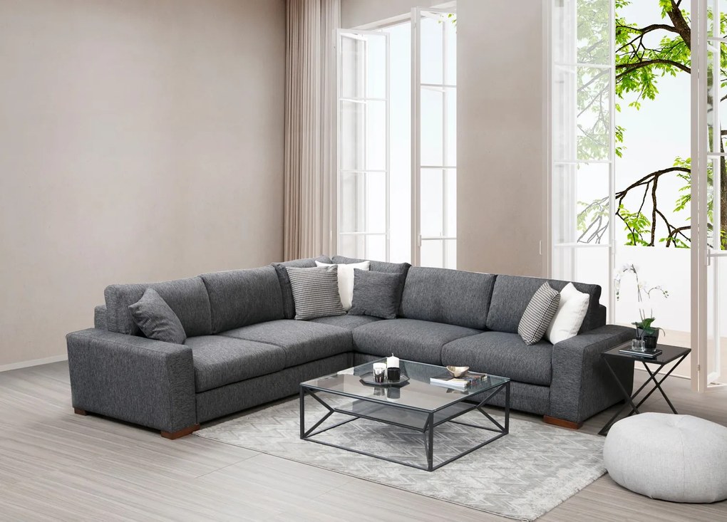 Corner Sofa Loop 7 Anthracite