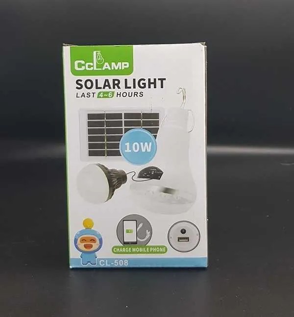 LED λάμπα με ηλιακό πάνελ CL-508