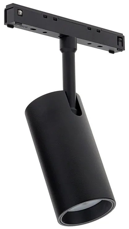 Σποτ Μαγνητικής Ράγας LED MTN-52241 M15 10W 3000K 800lm Ø4,5x9cm Black Metanor