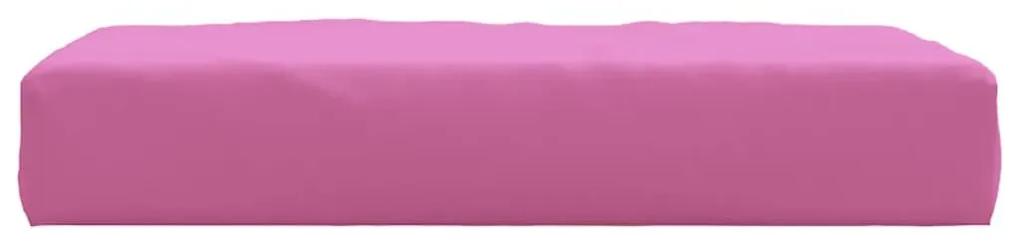 Μαξιλάρι Παλέτας Ροζ 60 x 60 x 8 εκ. από Ύφασμα Oxford - Ροζ