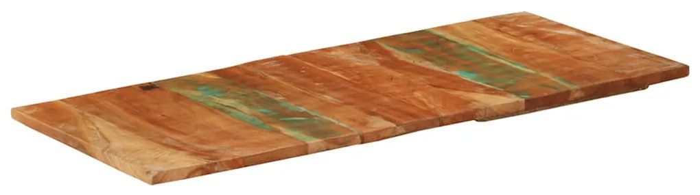 vidaXL Επιφάνεια Τραπεζιού Ορθ. 60x140 εκ. 25-27 χιλ. Μασίφ Ανακ. Ξύλο