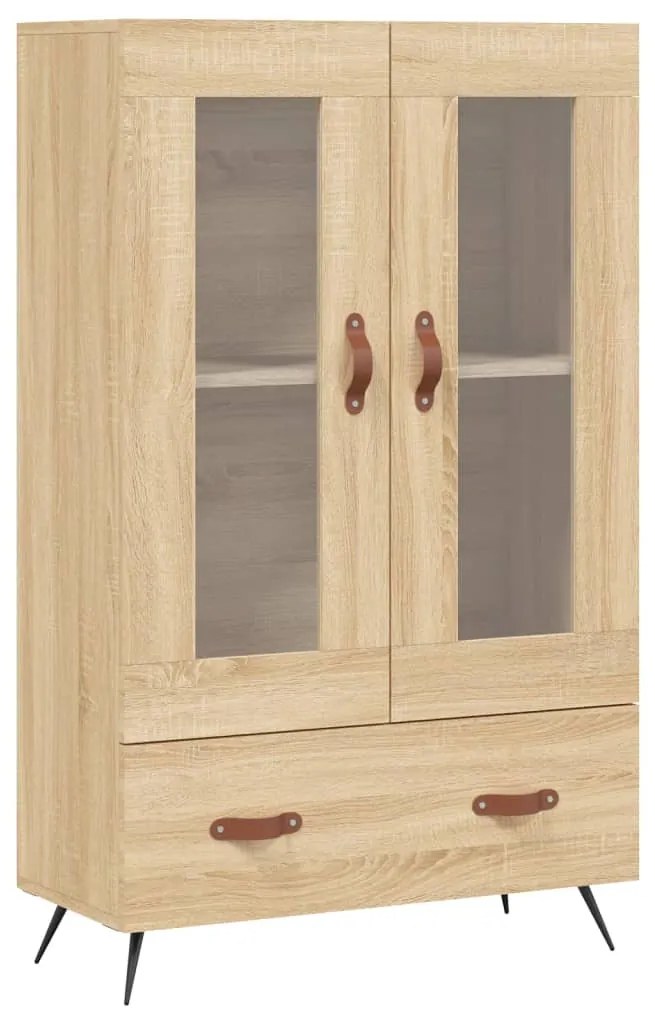 vidaXL Ντουλάπα Sonoma Δρυς 69,5 x 31 x 115 εκ. από Επεξεργασμένο Ξύλο
