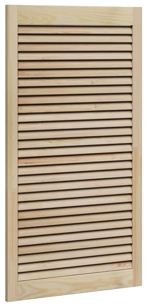 vidaXL Πόρτα Ντουλάπας με πόρτα 2 pcs Φυσικό 140.5 x 2.1 x 49.5 cm