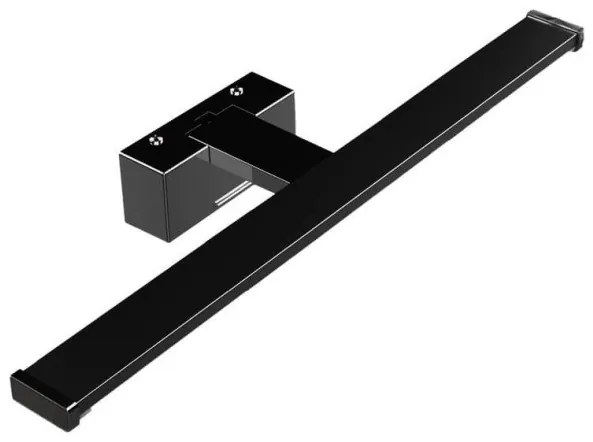 Απλίκα Φωτιστικό Τοίχου Μπάνιου LED 15W IP44 4000K 80εκ Lumen-3-8001511-Μαύρο 3-8001511
