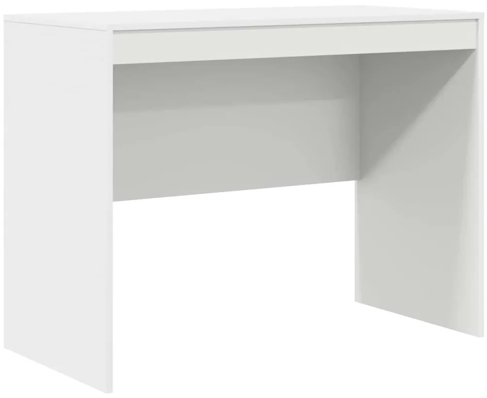 vidaXL Γραφείο Λευκό 100 x 50 x 76 εκ. Επεξεργασμένο ξύλο