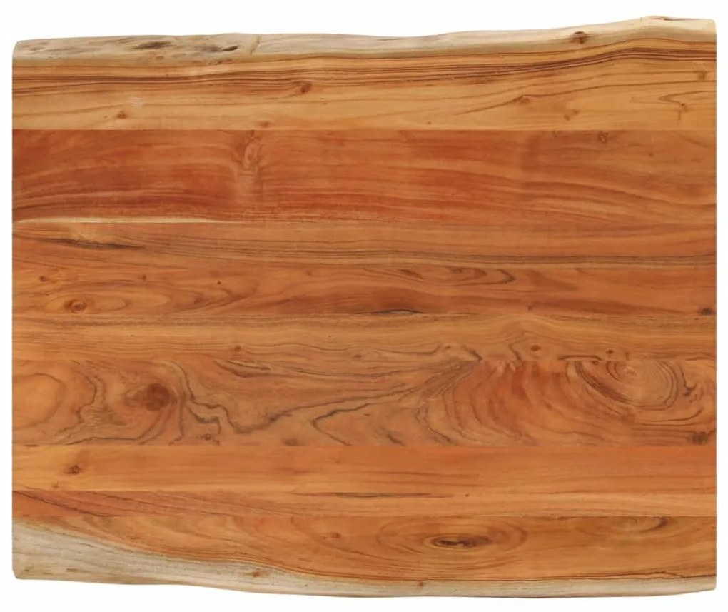 vidaXL Επιφάνεια Τραπεζιού Ορθογώνια 100x80x3,8 εκ. Μασίφ Ξύλο Ακακίας