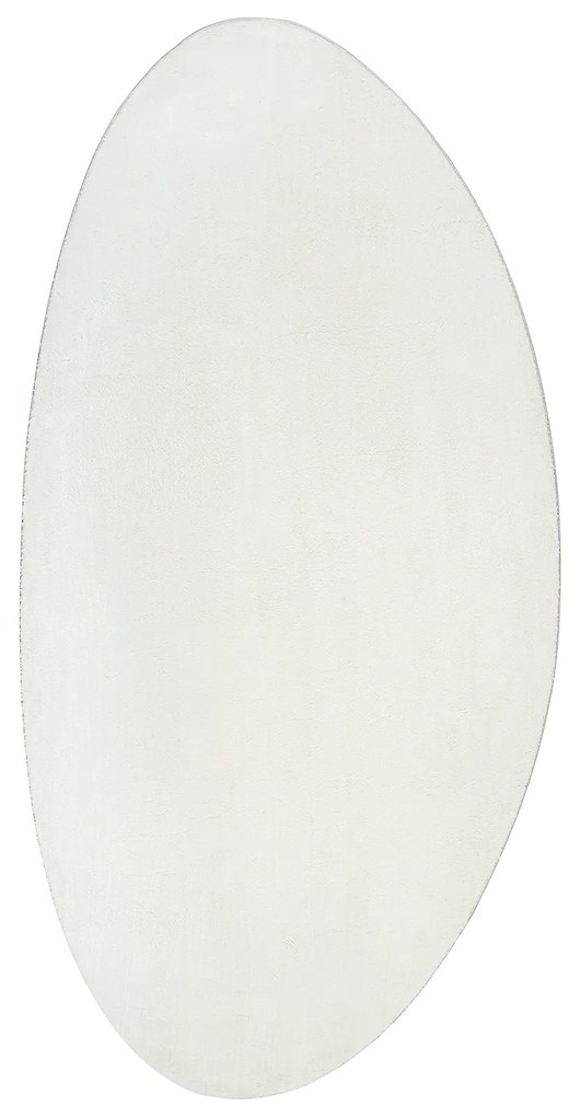 vidaXL Χαλί Κρεμ 100 x 200 cm Πολυεστέρας