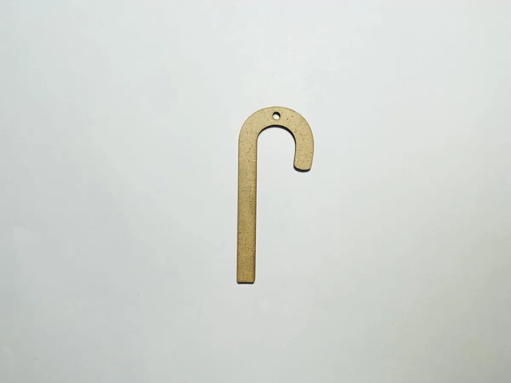 Σετ των 2 Intra απο ξύλο plywood 3mm-4mm πάχος - Χριστουγεννιάτικο στολίδι από ζαχαροκάλαμο Δίασταση 10x10 cm Intraeaxys-075y0l0o