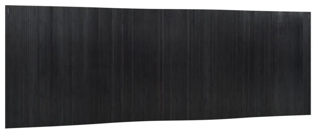 vidaXL Διαχωριστικό Δωματίου Μαύρο 165 x 600 εκ. από Μπαμπού
