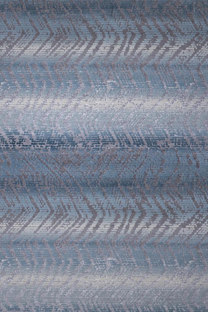 Χαλί μοντέρνο ψηφιδωτό γκρι γαλάζιο Thema 4660/933 &#8211; 130×190 cm Colore Colori 130X190 Γαλάζιο, Γκρι