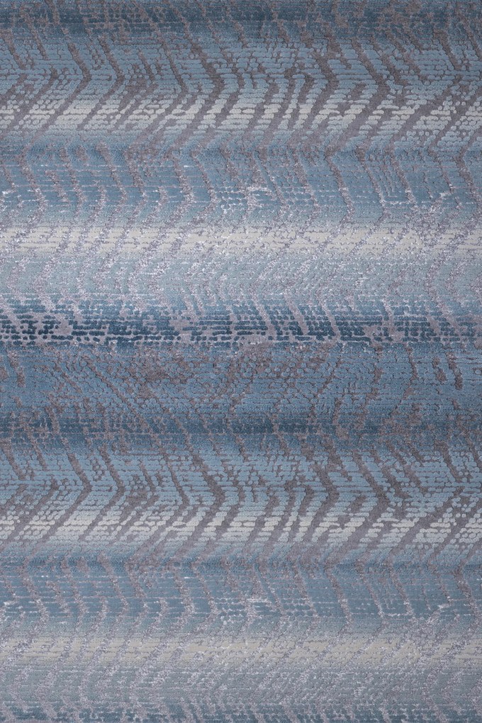 Χαλί μοντέρνο ψηφιδωτό γκρι γαλάζιο Thema 4660/933 &#8211; 170×240 cm Colore Colori 170X240 Γαλάζιο, Γκρι
