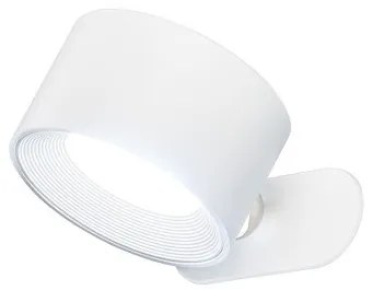 Επαναφορτιζόμενο Σποτ Φωτιστικό Τοίχου LED 2W Dimmer 3CCT Μαγνητικό Magnetic Fischer Honsel-830049-Λευκό 830049