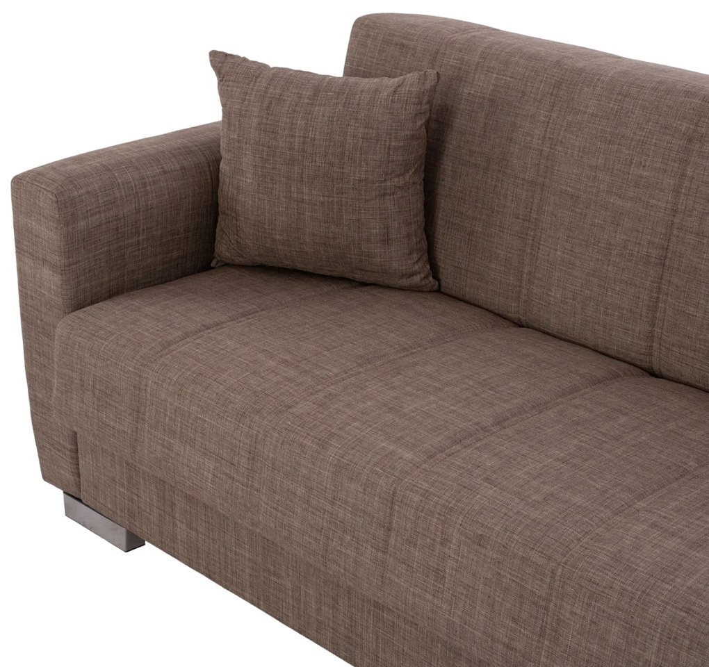 ΚΑΝΑΠΕΣ ΚΡΕΒΑΤΙ POLYA ΔΙΘΕΣΙΟΣ ΚΑΦΕ HM3241.02 153x87x77 εκ.