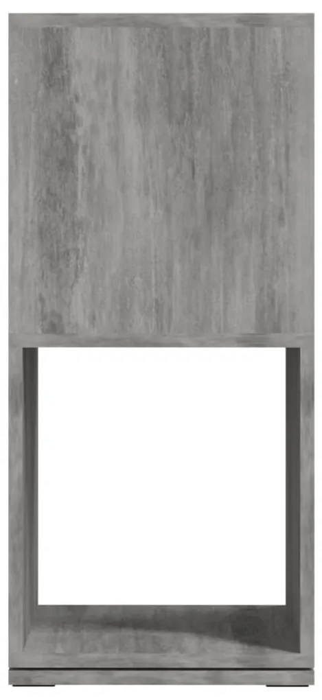 Ντουλάπι Περιστρ. Γκρι Σκυρ. 34,5x34,5x75,5 εκ. Επεξ. Ξύλο 339559