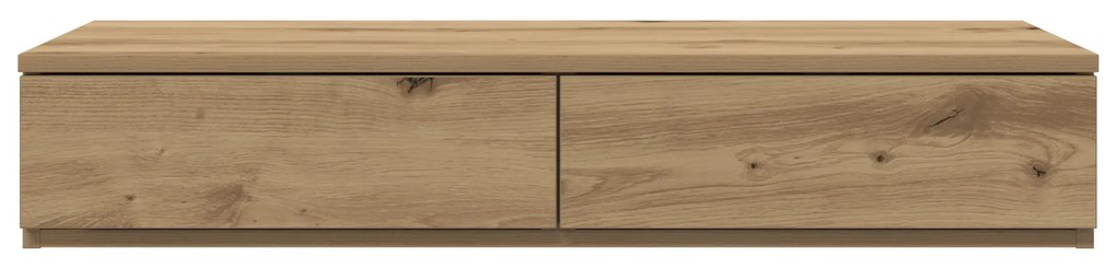 vidaXL Συρτάρια Κρεβατιού Artisan Oak 100x36,5x16,5 εκ. Φτιαγμένο από Στερεό Ξύλο